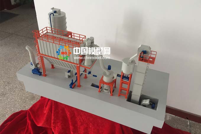 磨粉生产线模型