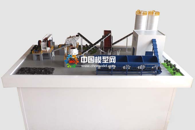 破碎搅拌站模型