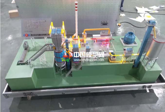 石膏生产线模型