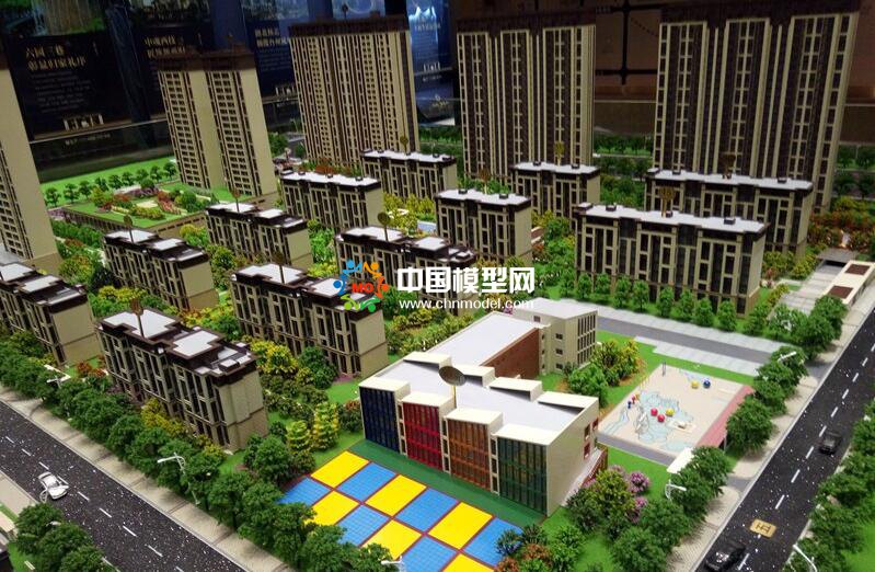 制作楼盘模型尺寸如何界定