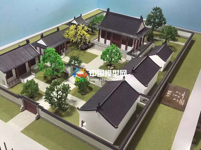 牛梦堂古建筑模型