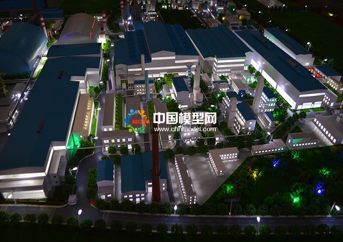 国内部分钢铁厂沙盘模型