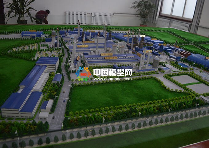 国内部分钢铁厂沙盘模型