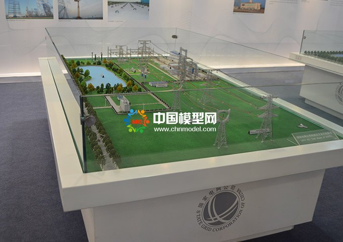 最新电网沙盘模型
