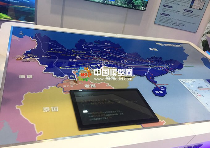 最新电网沙盘模型