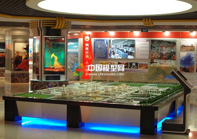 气田沙盘模型