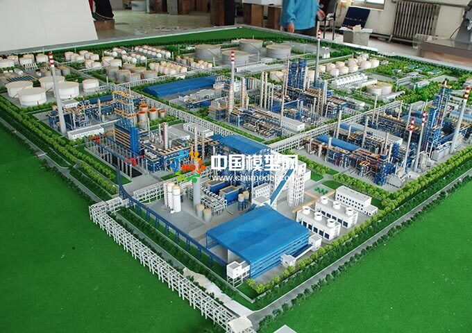 石油化工厂沙盘模型