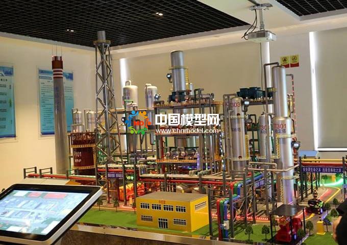 LNG液化调峰工厂沙盘模型