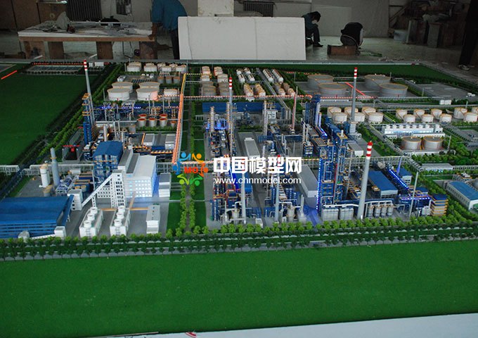 石油化工厂沙盘模型