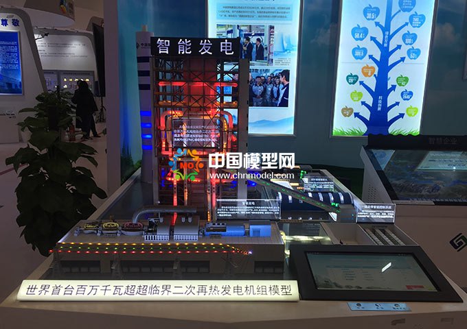 二次再热发电沙盘模型