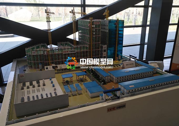 智慧工地沙盘模型，智慧施工沙盘模型