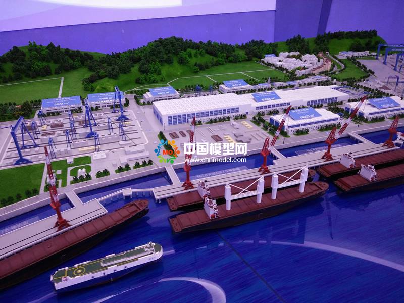 海运重工沙盘模型，海工装备修造模型