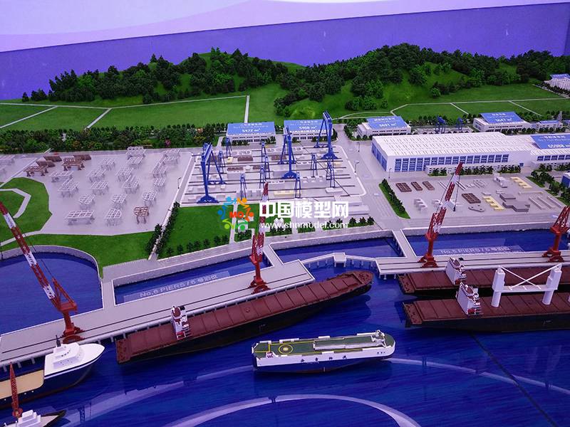 海运重工沙盘模型，海工装备修造模型