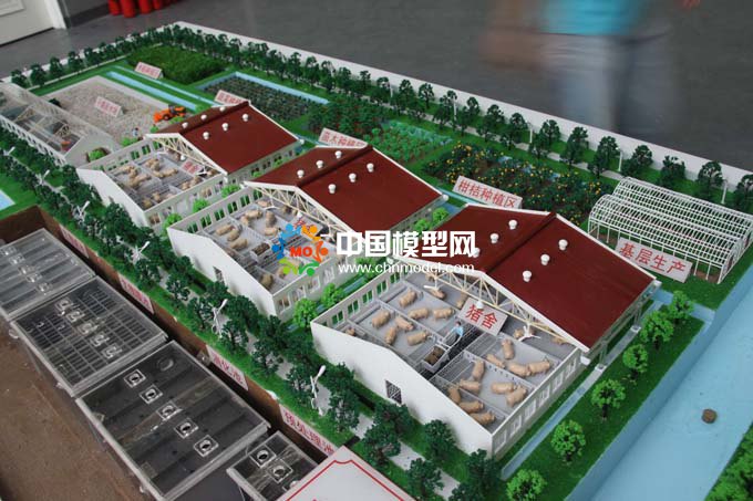 有机肥生产沙盘，生态循环污水处理沙盘模型