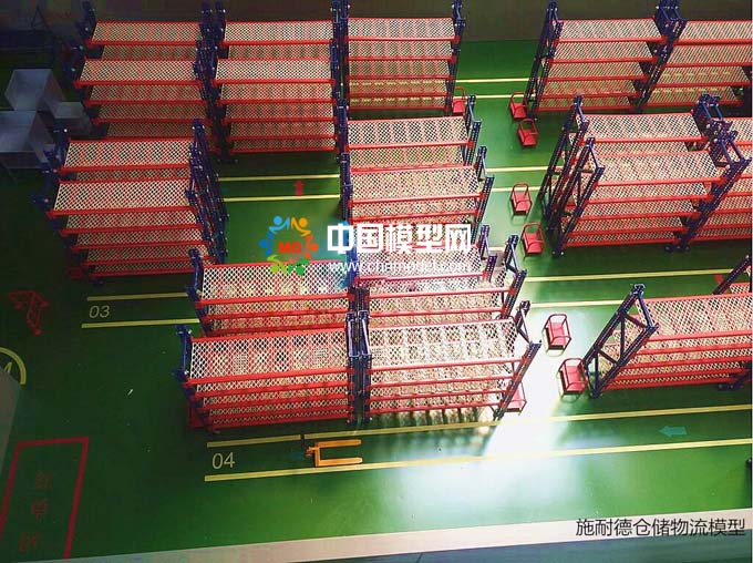 施耐德电气仓储物流沙盘模型