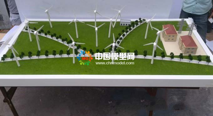 风电场沙盘模型