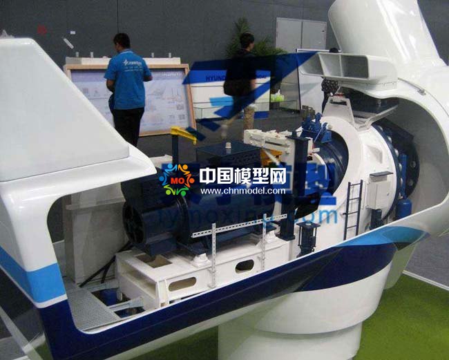 风力发电机结构模型