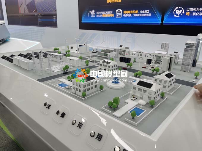 光储充一体化沙盘模型