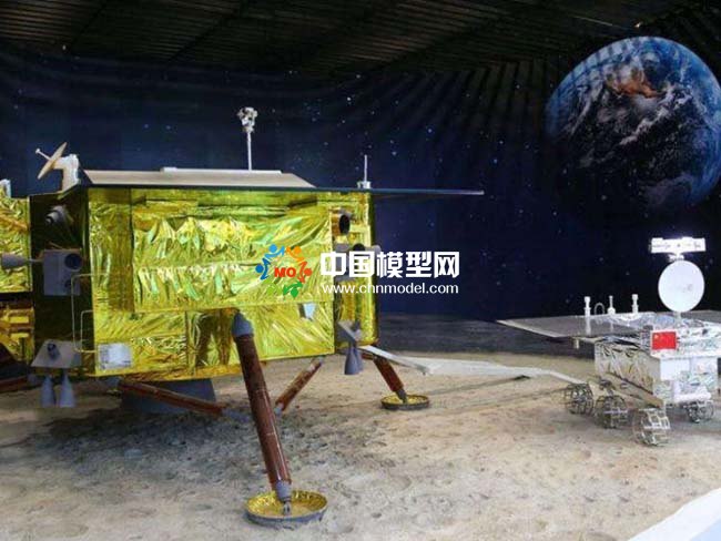 月球车模型，着陆器模型