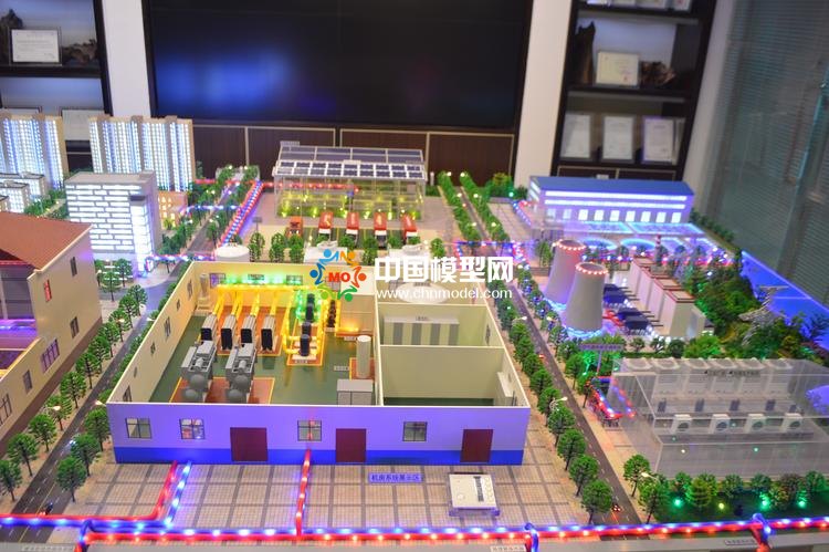 智慧清洁能源系统沙盘模型