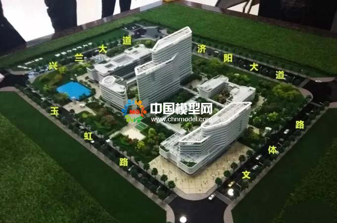 兰考中心医院新院区沙盘模型