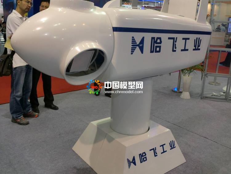 大型风力发电机内部结构模型