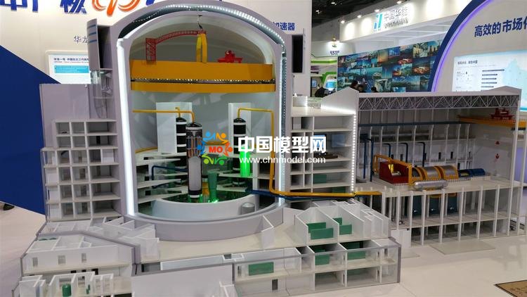 核电物理研究沙盘模型，核电站结构模型