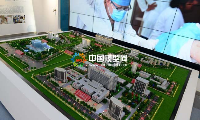 西安交通大学第一附属医院沙盘模型