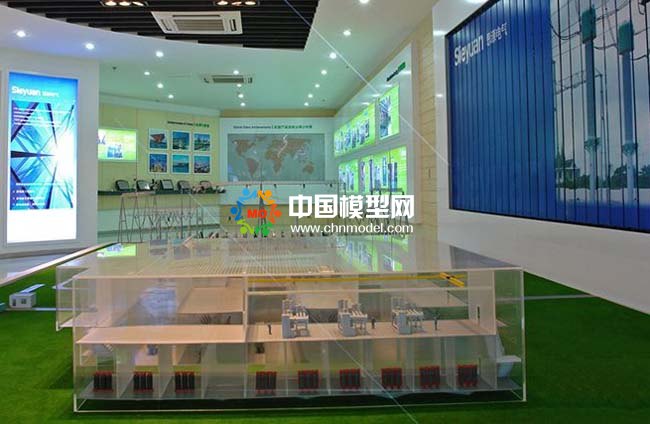 大型变电站沙盘模型