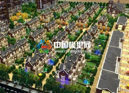 别墅模型工艺水平依旧沿用传统技术炮制