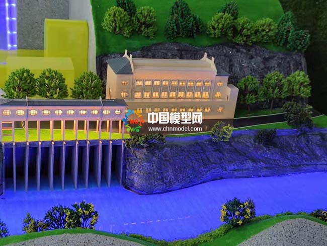 水风光蓄储一体化沙盘模型