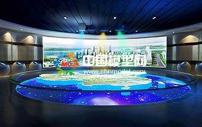 投影沙盘模型占据电子沙盘重要角色