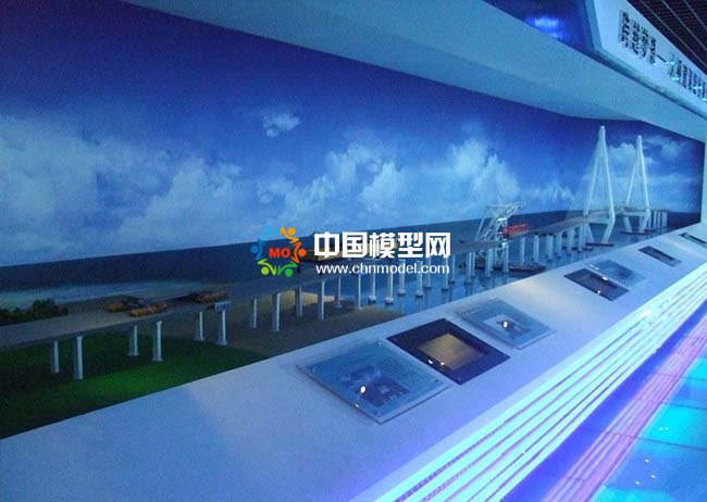 杭州湾跨海大桥沙盘模型