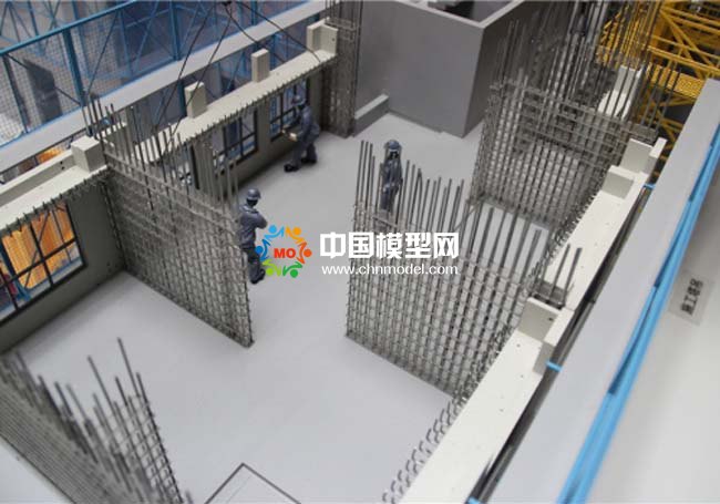 住宅工业化pc预制构件生产沙盘模型