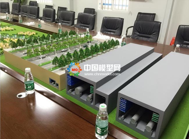 市政道路工程沙盘模型