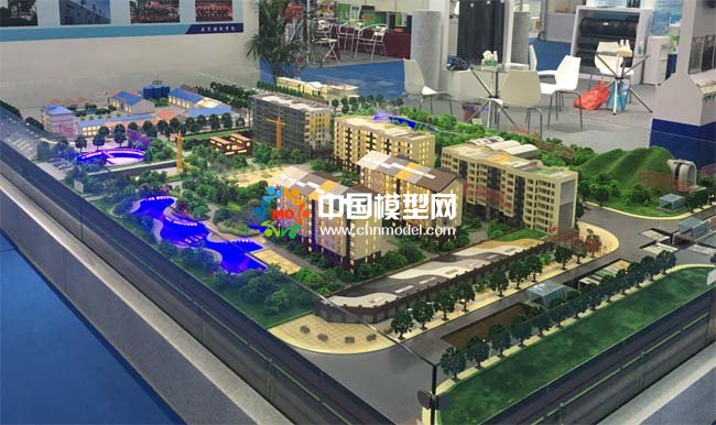 屋面防水系统沙盘模型