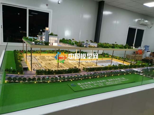 佛山市城北污水处理厂沙盘模型