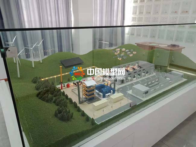 节能环保设备沙盘模型