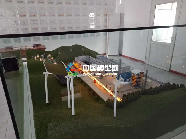 节能环保设备沙盘模型