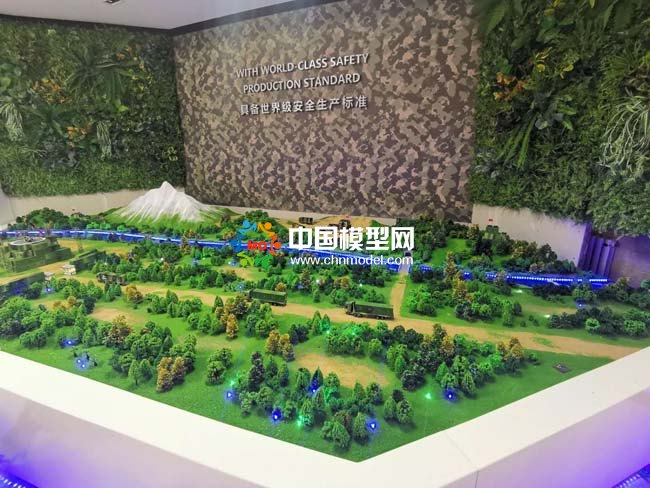 部队建设工程安全管理沙盘模型