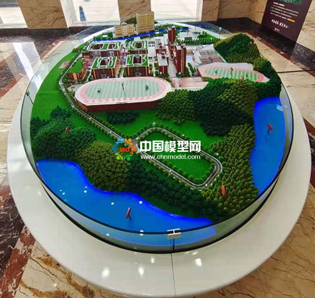 广州源雅学校沙盘模型