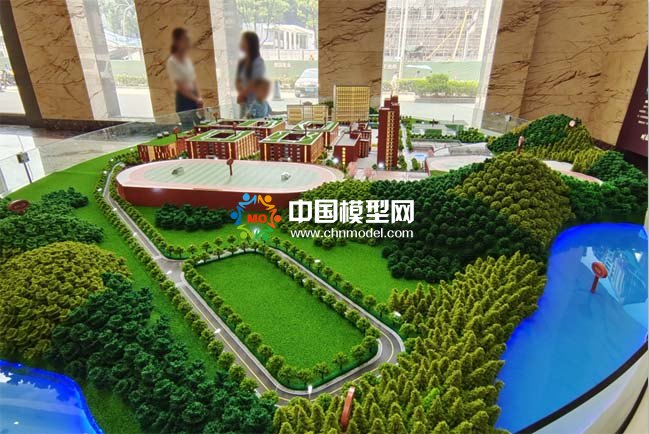 广州源雅学校沙盘模型