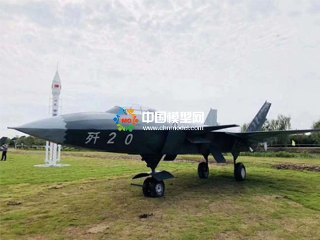 歼-20战斗机模型