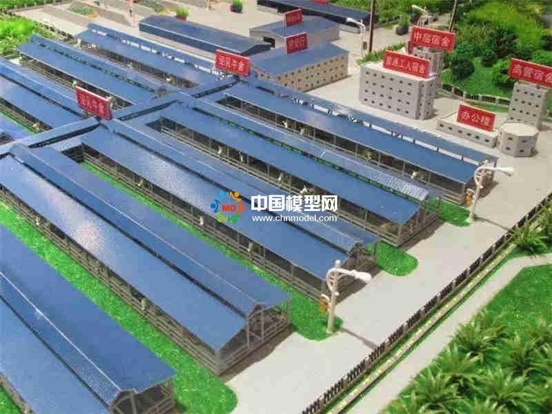 农业养殖沙盘模型