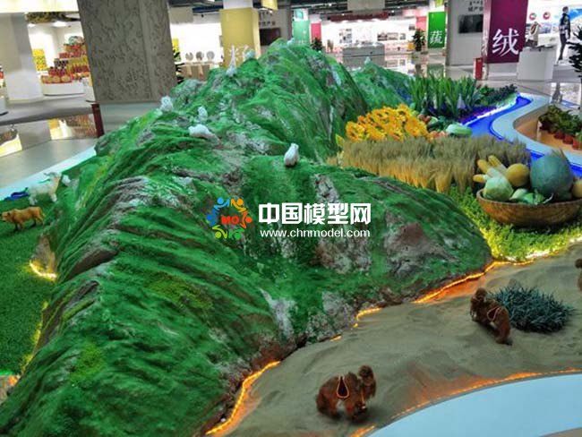生态农业沙盘模型