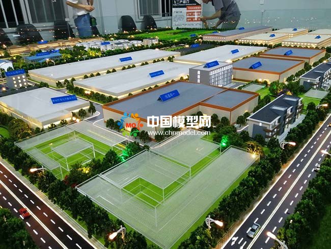 农业科技园沙盘模型