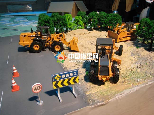 工程机械施工场景模型
