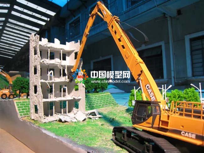 工程机械施工场景模型