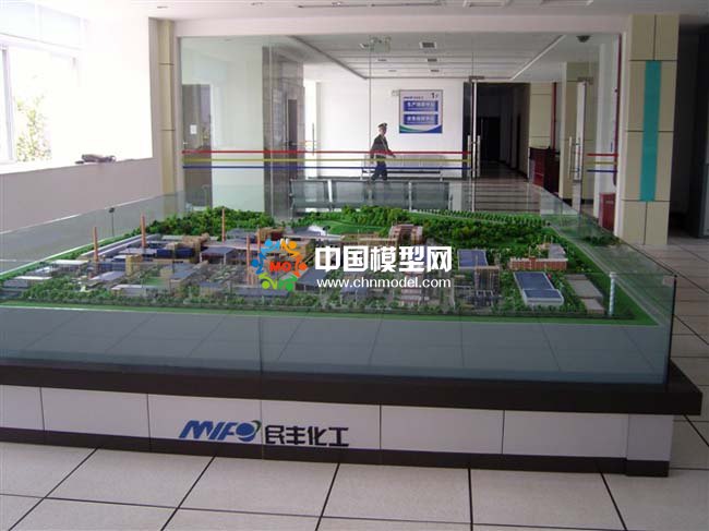 ​​​​​​​民丰化工厂沙盘模型