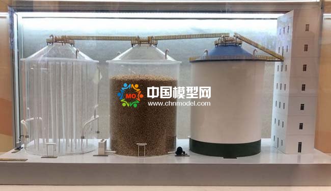 储粮浅圆仓模型